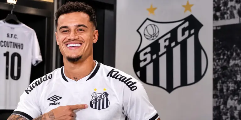 Novo reforço? Cuca diz SIM e aprova Coutinho no Santos por R$ 15 milhões
