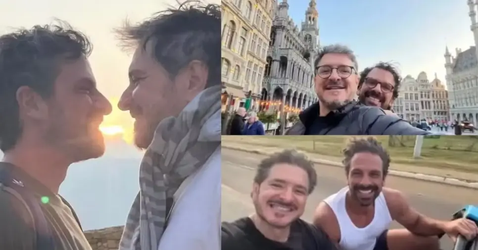 Raros cliques de Guilherme Piva e o companheiro nas redes sociais (Foto Reprodução/Montagem/TV Foco/Instagram) Raros cliques de Guilherme Piva e o companheiro nas redes sociais (Foto Reprodução/Montagem/TV Foco/Instagram)