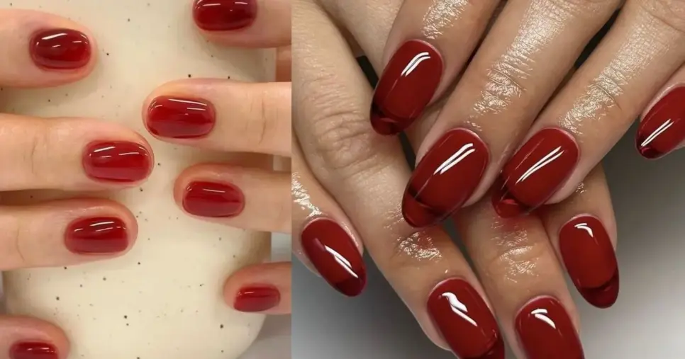 Jelly Nails (Foto Reprodução/Montagem/Lennita/Pinterest) Jelly Nails (Foto Reprodução/Montagem/Lennita/Pinterest)