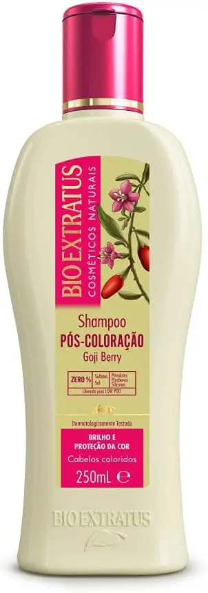 O shampoo pós-coloração da Bio Extratus (Foto: Reprodução/ Internet) O shampoo pós-coloração da Bio Extratus (Foto: Reprodução/ Internet)