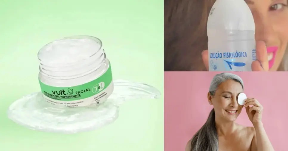Soro e Gel 3 em 1 da Vult (Foto Reprodução/TV Foco/Lennita/ Mundo Mulher/Época Cosméticos) Soro e Gel 3 em 1 da Vult (Foto Reprodução/TV Foco/Lennita/ Mundo Mulher/Época Cosméticos)