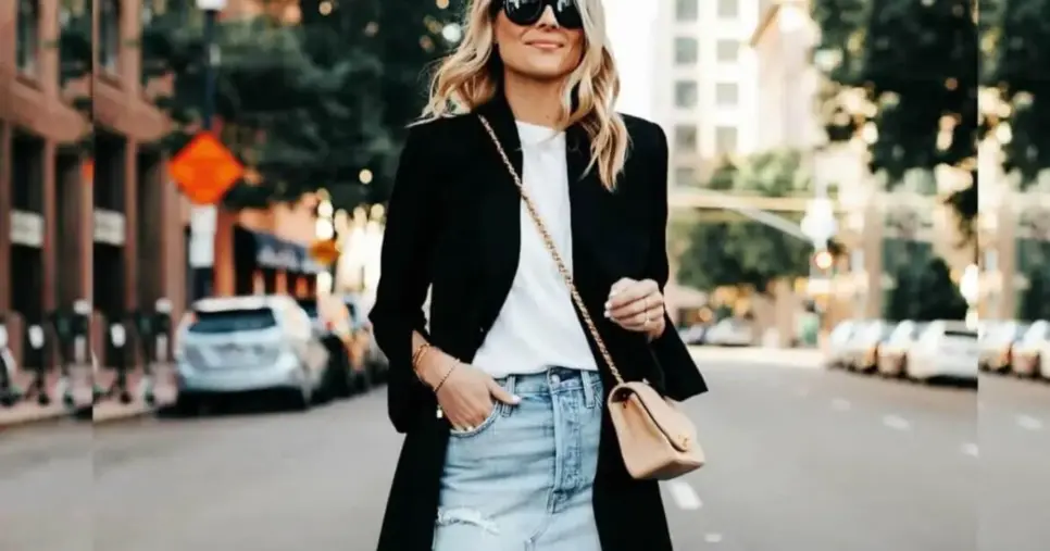 Alfaiataria com peças jeans Alfaiataria com peças jeans