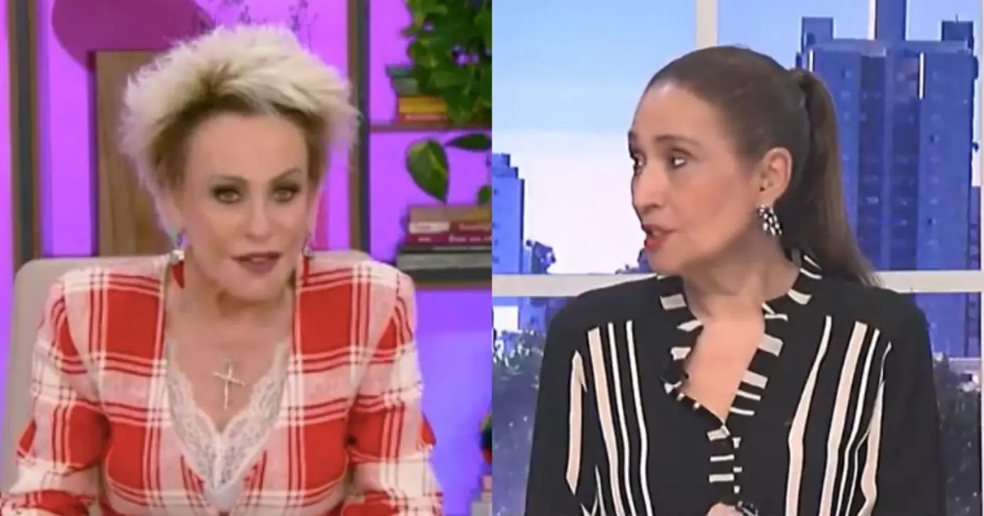 Ana Maria e Sonia Abrão (Fotos: Reproduções / Globo / RedeTV!)