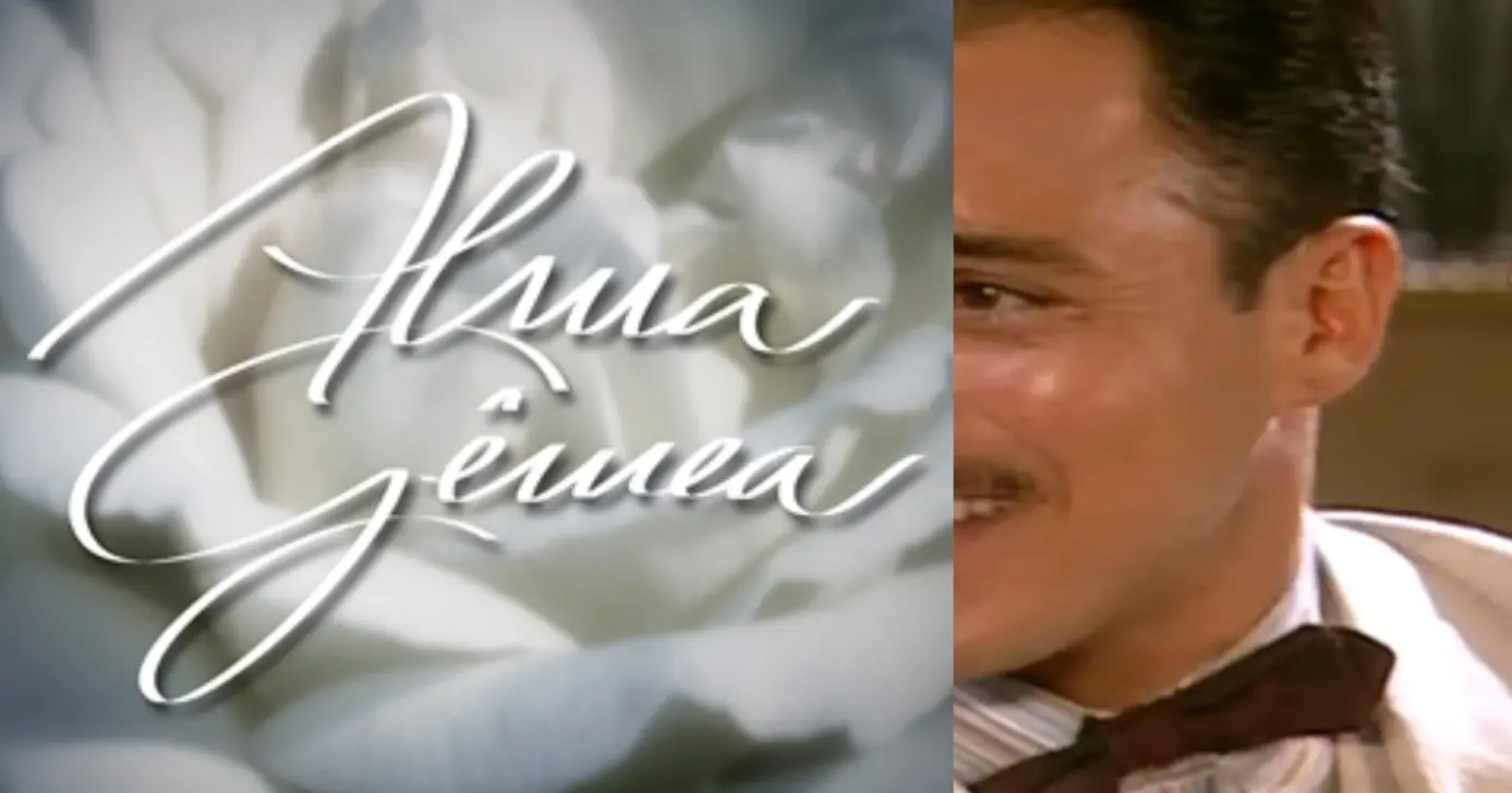 Ator de Alma Gêmea durante a novela da Globo (Foto: Reprodução/Internet)