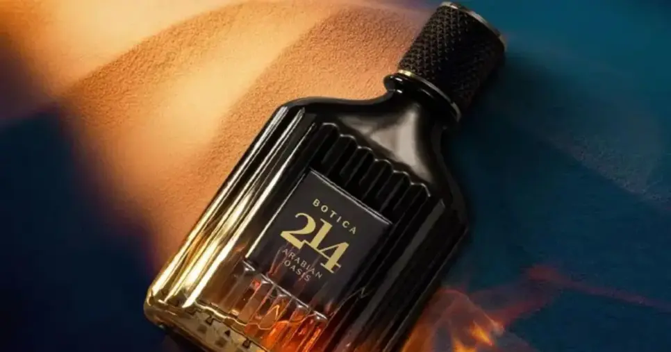 Perfume Botica 214 Arabian Oasis Fougère Ambarado Eau de Parfum - Foto: Montagem Perfume Botica 214 Arabian Oasis Fougère Ambarado Eau de Parfum - Foto: Montagem