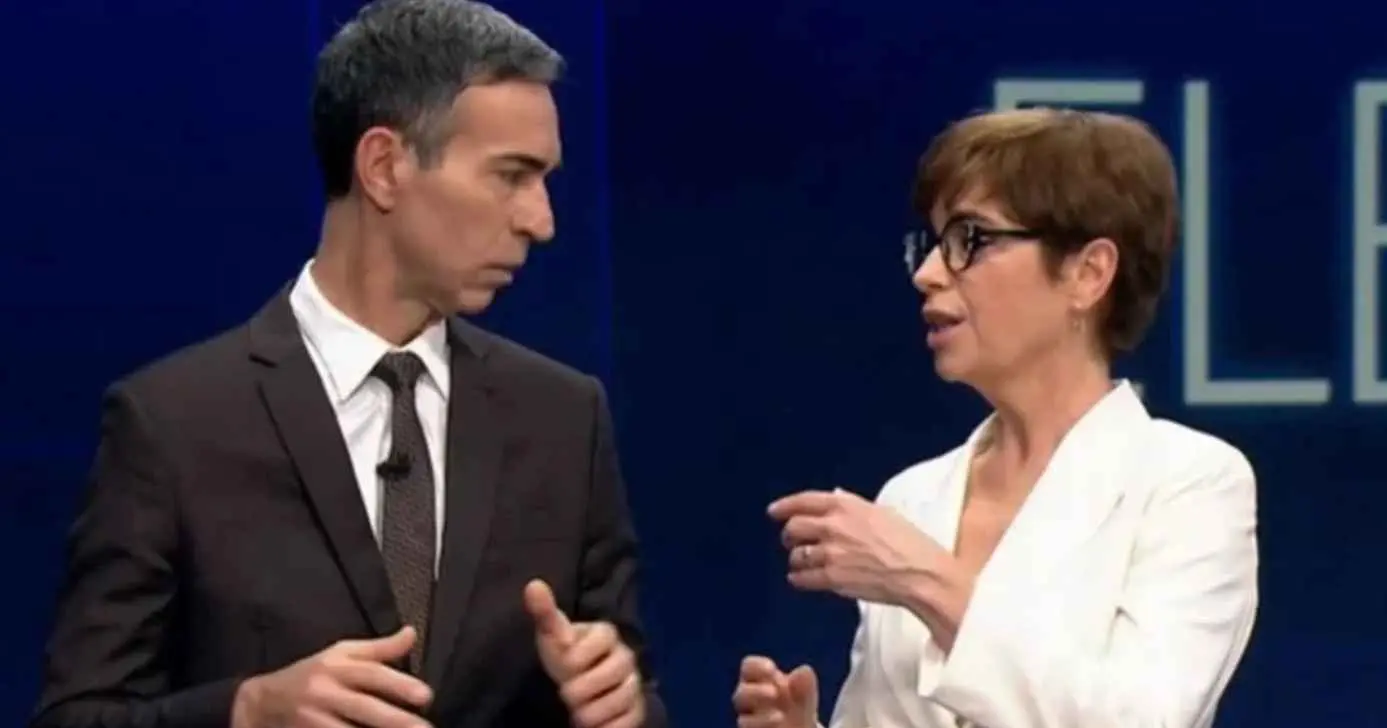 César Tralli e Renata Lo Prete (Foto: Reprodução / Globo)