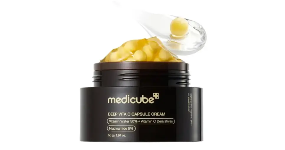 Deep Vita C Capsule Cream, da Medicube (Foto: Divulgação) Deep Vita C Capsule Cream, da Medicube (Foto: Divulgação)
