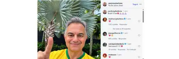 Pai de Marina Ruy Barbosa e o comentário que dividiu opiniões. (Foto: Reprodução / Instagram) Pai de Marina Ruy Barbosa e o comentário que dividiu opiniões. (Foto: Reprodução / Instagram)