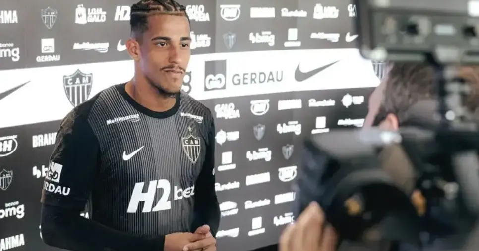 Gabriel Delfim - Atlético-MG (Foto: Reprodução) Gabriel Delfim - Atlético-MG (Foto: Reprodução)