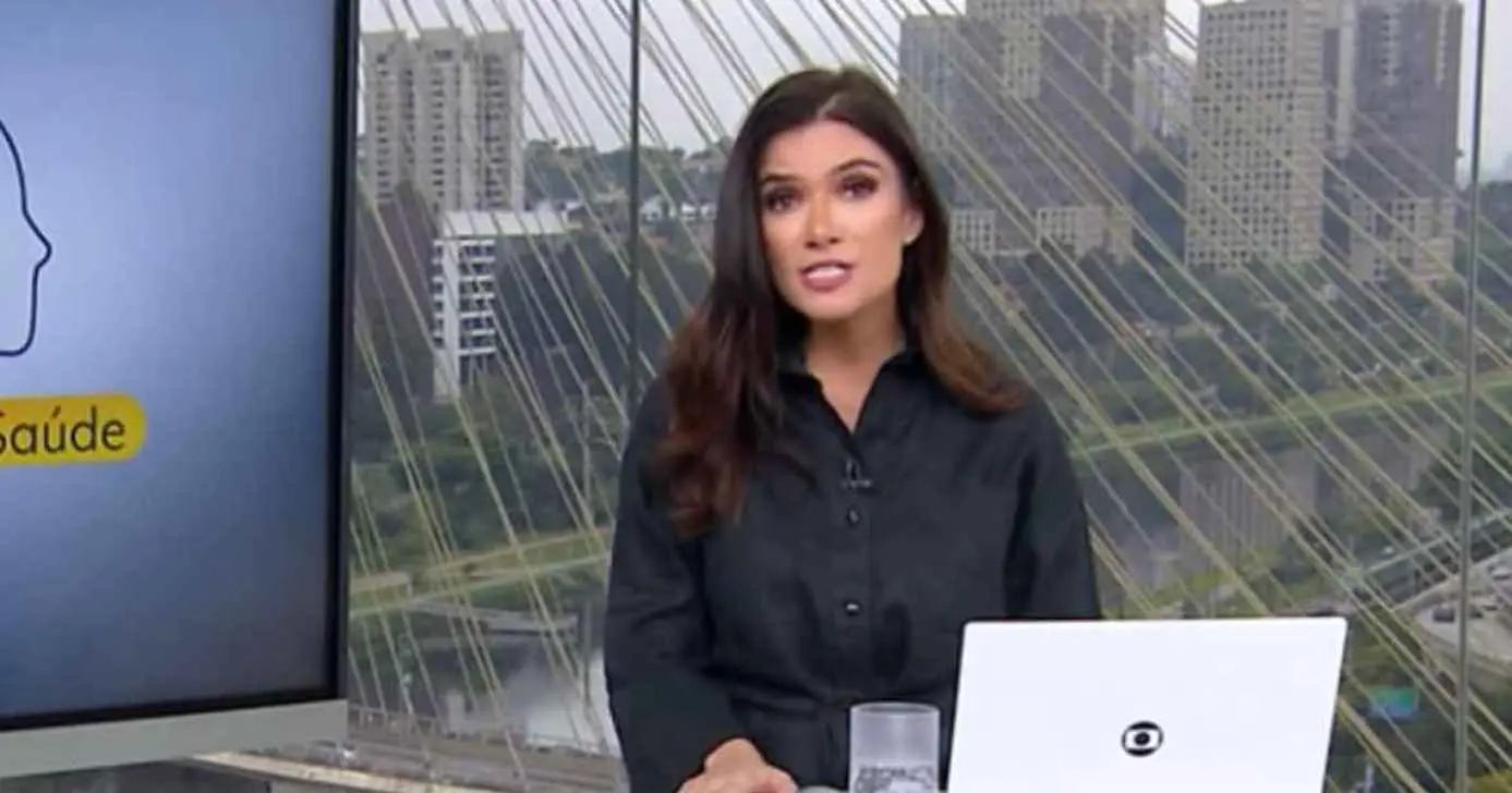 Sabina Simonato no Bom Dia São Paulo (Foto: Reprodução / Globo)