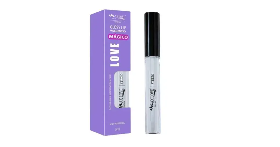 Gloss Lip Volumoso, da Max Love (Foto: Divulgação) Gloss Lip Volumoso, da Max Love (Foto: Divulgação)