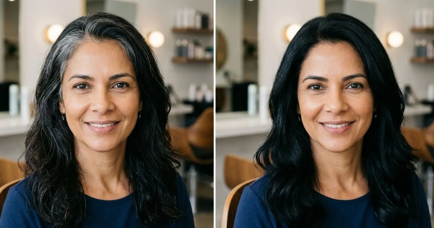 Ilustração antes e depois de raiz branca (Foto: Montagem TV Foco / GMN)