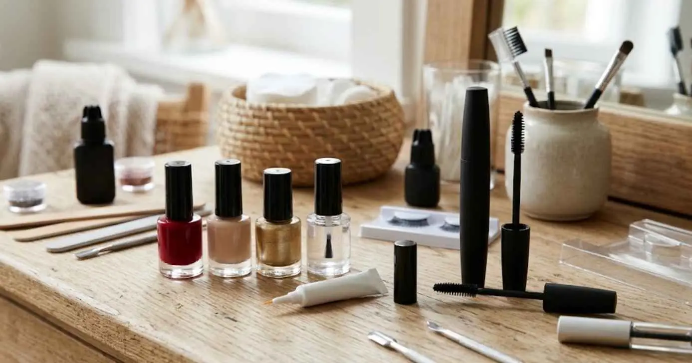 Ilustração produtos de beleza (Foto: Montagem TV Foco / GMN)