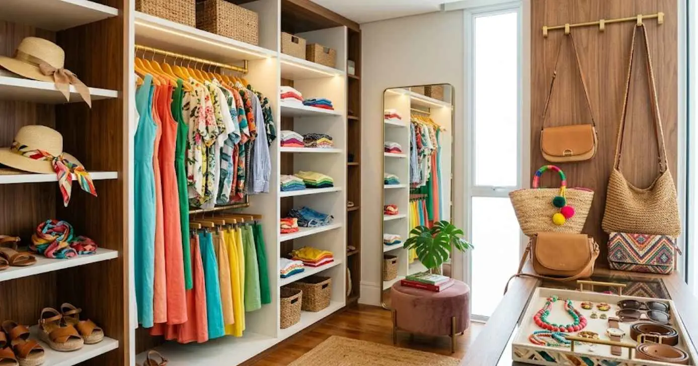 Ilustração roupas e acessórios (Foto: Montagem TV Foco / GMN)