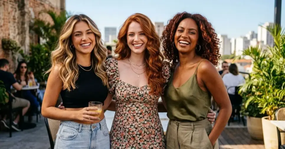 Ilustrações mechas (Foto: Montagem TV Foco / GMN)