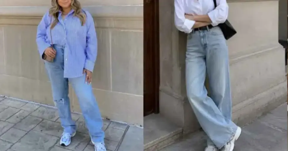 Look Jeans com camisa e tênis para o trabalho (Foto: Reprodução) Look Jeans com camisa e tênis para o trabalho (Foto: Reprodução)
