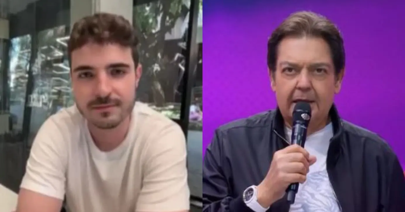 João Liberato e Faustão (Fotos: Reproduções / RedeTV! / Band)