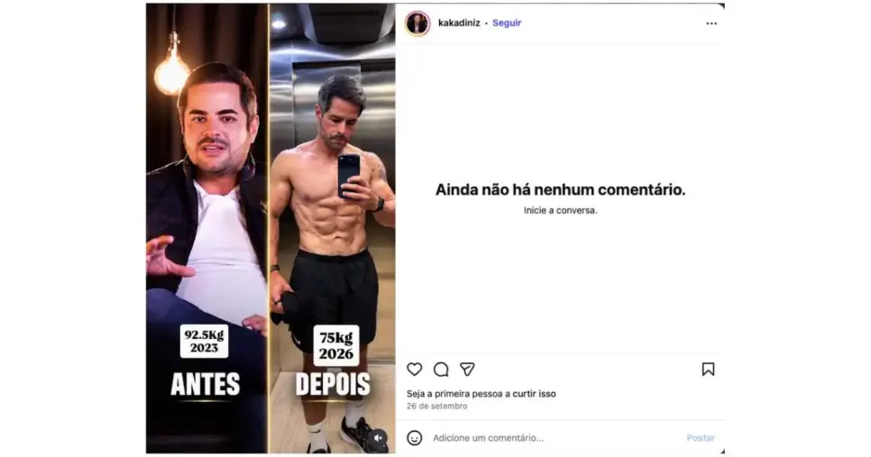 Kaká Diniz (Foto: Reprodução / Instagram) 