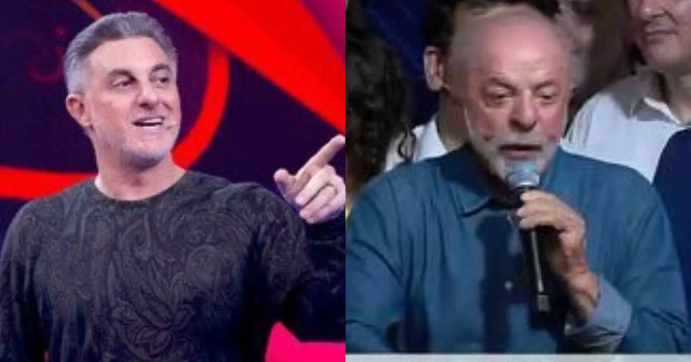 Luciano Huck e Luiz Inácio Lula da Silva (Fotos: Reproduções / Globo)