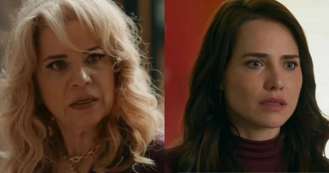 Pilar e Adriana em Quem Ama Cuida (Foto: Reprodução / Globo)