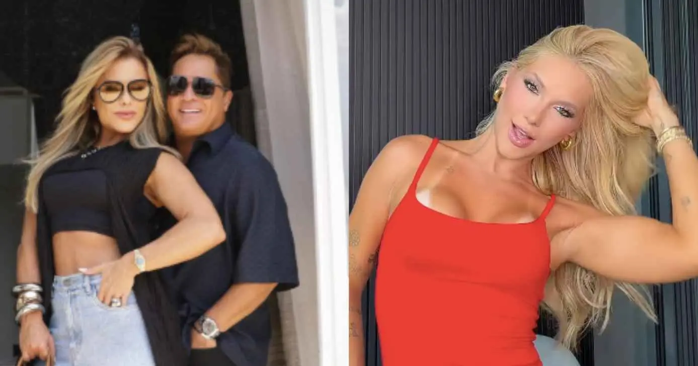 Poliana Rocha, Leonardo e Virginia Fonseca (Fotos: Reproduções / Instagram)