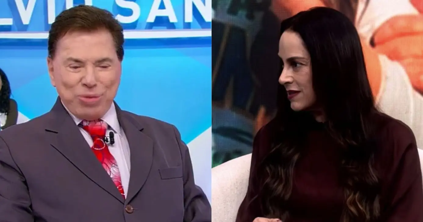 Silvio Santos e Silvia Abravanel (Fotos: Reproduções / SBT / YouTube)