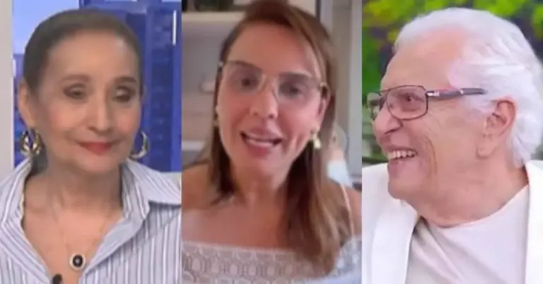 No programa de Sonia Abrão, Renata faz revelação sobre cirurgia no coração de Carlos Alberto