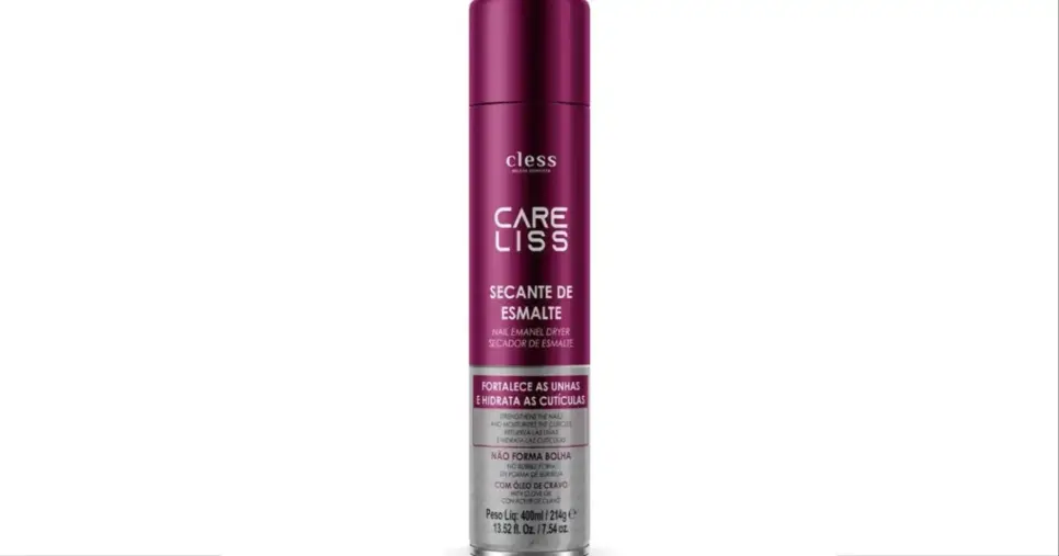 Spray Secante de Esmalte Care Liss (Foto: Reprodução/Internet)