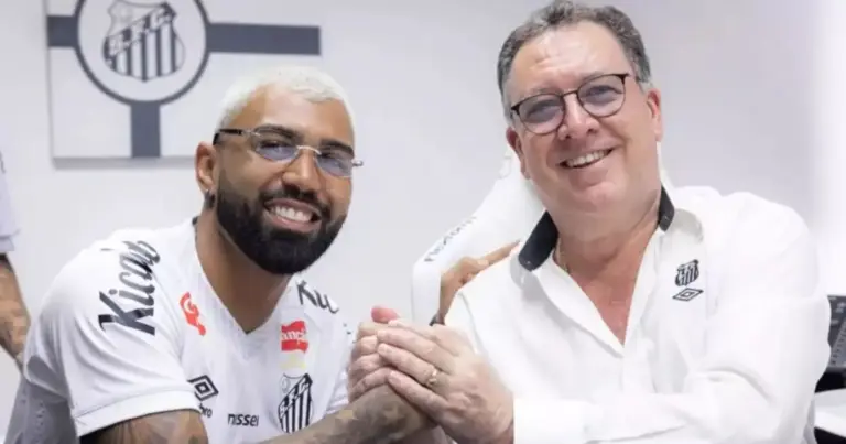 Vai ficar? Teixeira avalia negociação com Cruzeiro para ter Gabigol no Santos em 2027