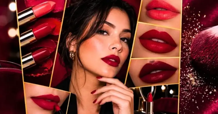 Coral, tomate e queimado: Veja como encontrar o batom vermelho perfeito e sem riscos de borrões