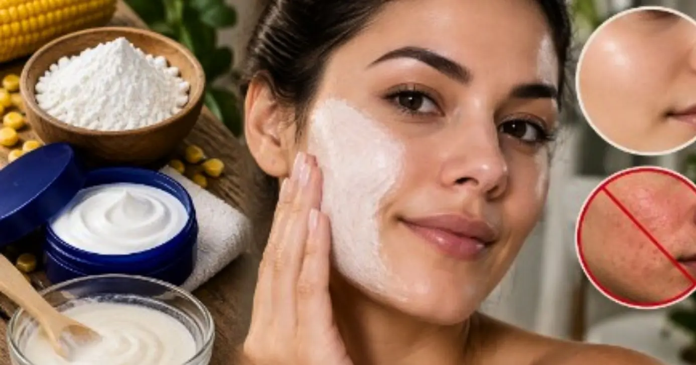 Veja o que o Creme Nivea misturado com Maizena faz na pele (Foto Reprodução/Montagem/Lennita/Canva/GMN/Copilot)