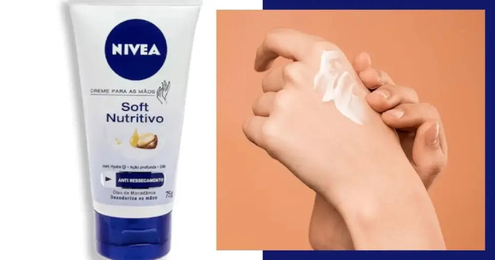 Nivea Soft Creme para as Mãos (Foto Reprodução/Montagem/Lennita/TV Foco/Google Shopping) Nivea Soft Creme para as Mãos (Foto Reprodução/Montagem/Lennita/TV Foco/Google Shopping)