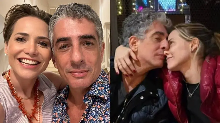 A atriz da TV Globo Leticia Colin e o marido, o ator Michel Melamed (Foto: Reprodução/Instagram)