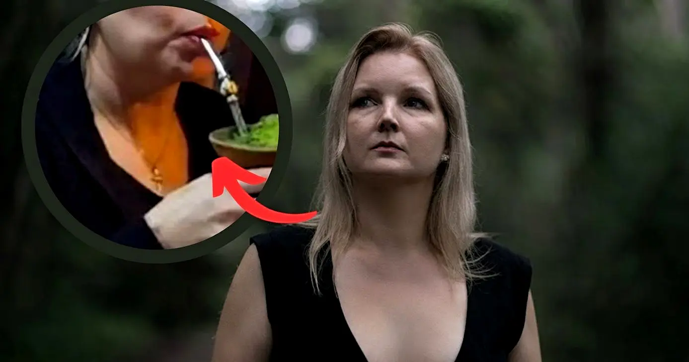 Elize Matsunaga aparece em clique com a aparência bem diferente (Foto Reprodução/Montagem/Lennita/TV Foco/Canva/Netflix)