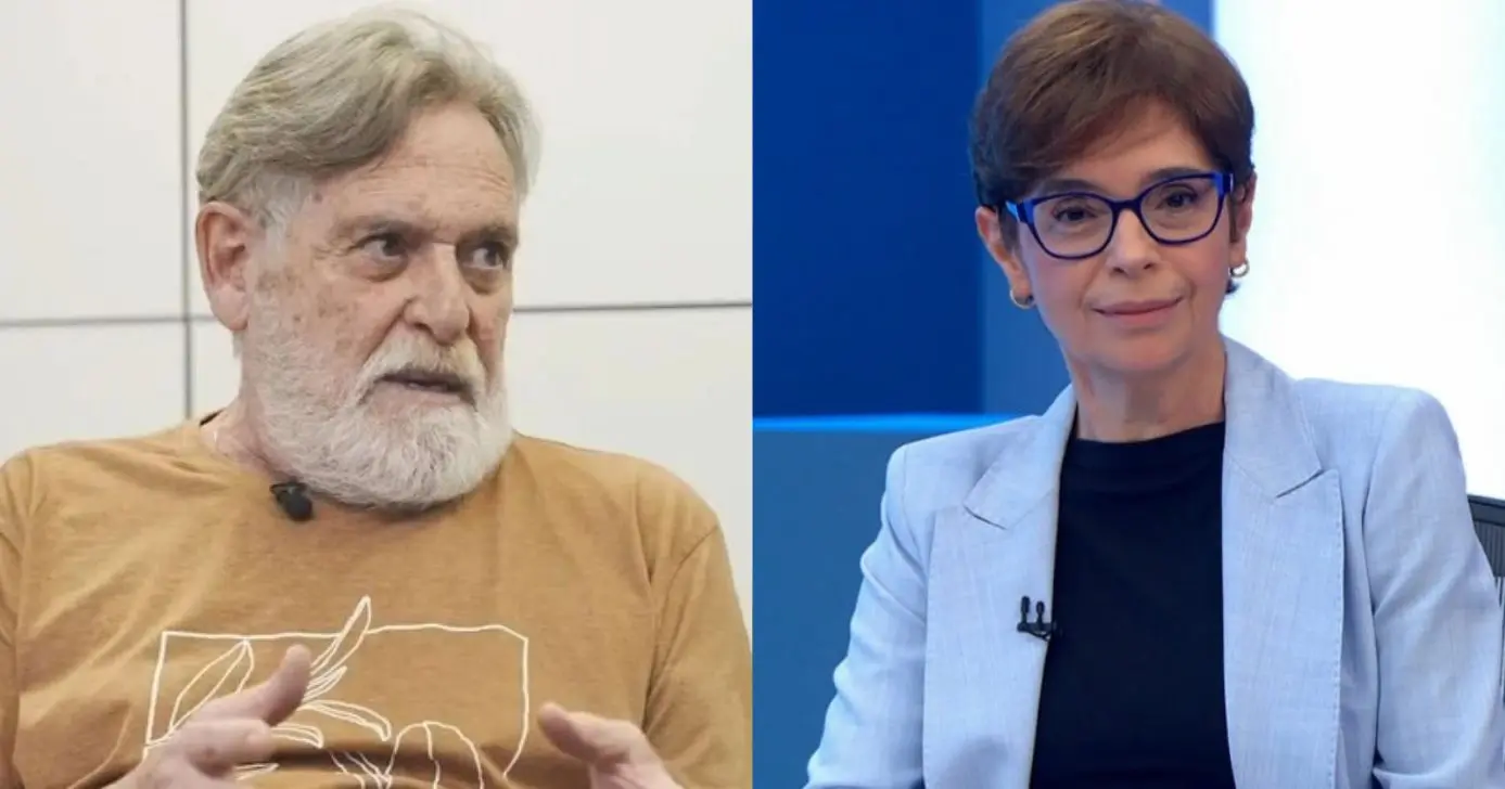 José de Abreu e Renata Lo Prete (Foto: Reprodução/ Internet)