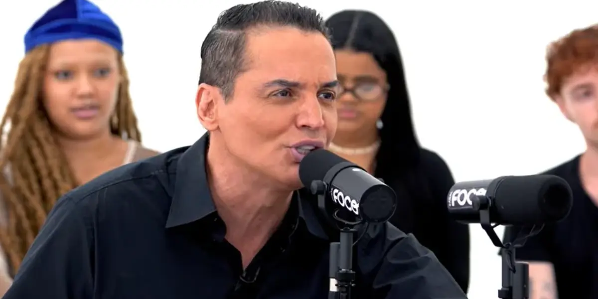 Léo Dias em recente entrevista. (Foto: Reprodução / Youtube)