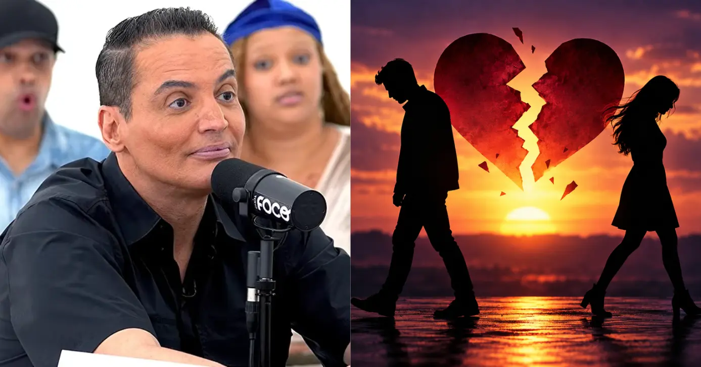 Leo Dias e imagem ilustrativa de separação. (Foto: Reprodução / Youtube)