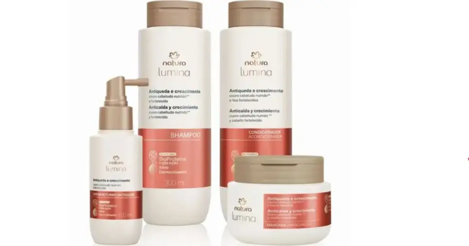 Kit Lumina Antiqueda e Crescimento (4 produtos)