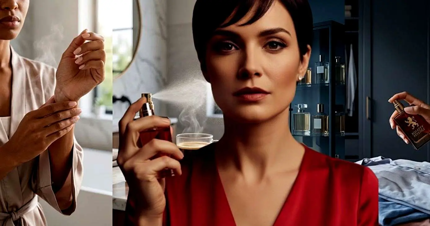 Veja o que faz o perfume evaporar (Foto Reprodução/Montagem/Lennita/Canva/GMN/Images AI)