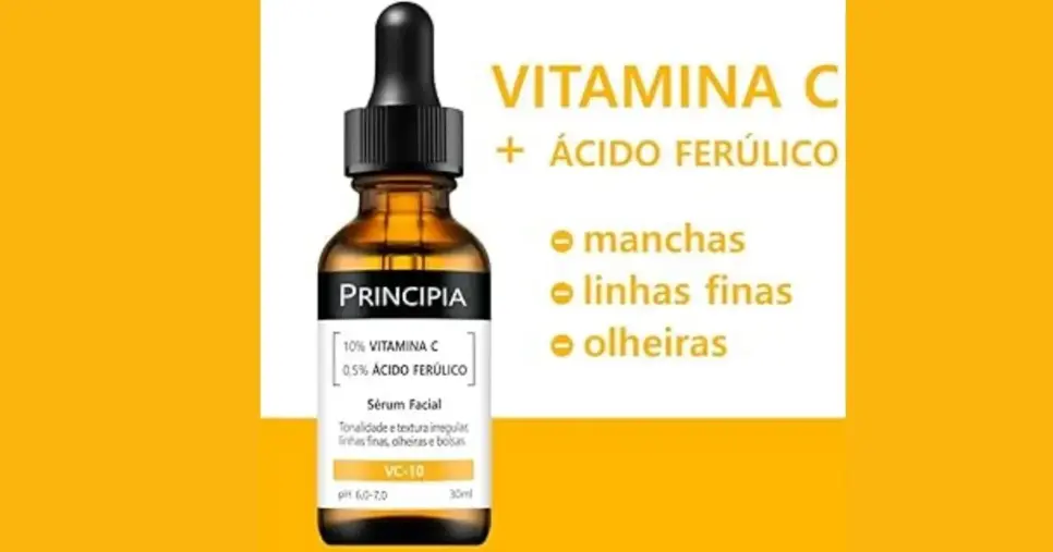 Sérum Vitamina C Principia (Foto Reprodução/Época Cosméticos) Sérum Vitamina C Principia (Foto Reprodução/Época Cosméticos)