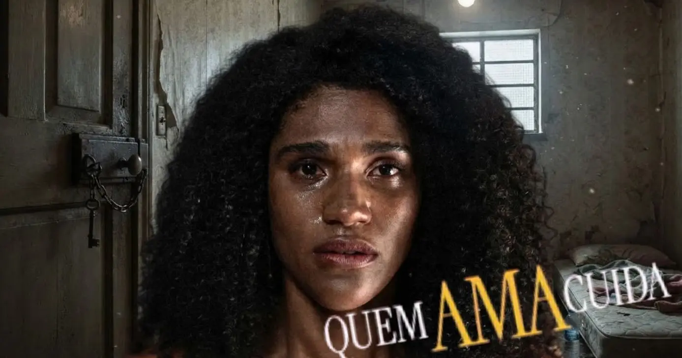 Elenice sofre o pior e tem atitude absurda em "Quem Ama Cuida" (Foto Reprodução/Montagem/TV Foco/Canva/Lennita/Globo)