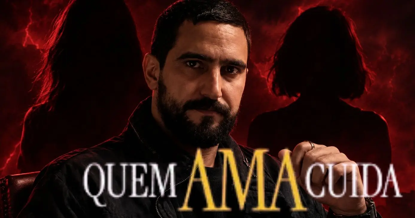 Heitor entra em dupla cilada em "Quem Ama Cuida" (Foto Reprodução/Montagem/Lennita/Canva/TV Foco/Globo)