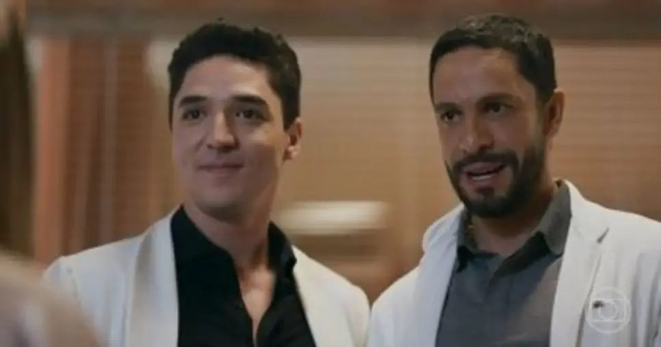 Rafael e César (Foto Reprodução/Globo)