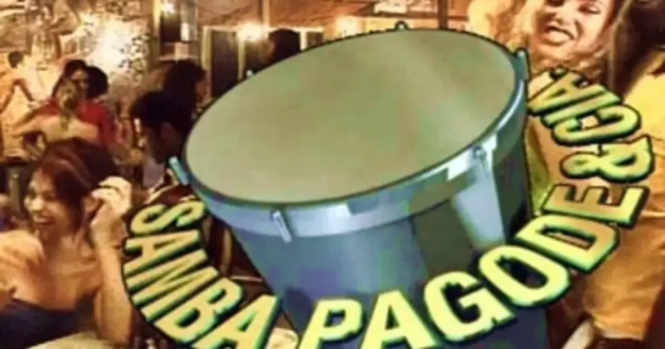 Programa Samba, Pagode e Cia (Foto Reprodução/YouTube) Programa Samba, Pagode e Cia (Foto Reprodução/YouTube)
