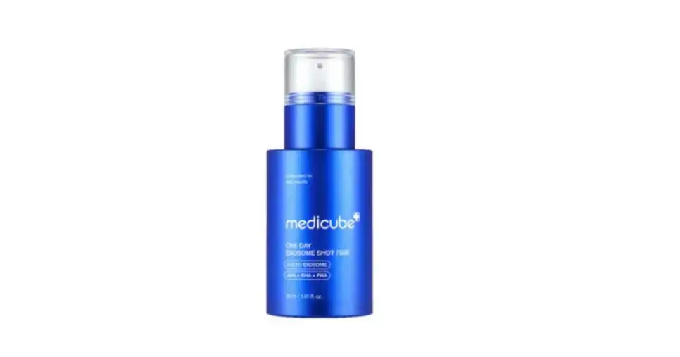 Sérum facial medicube one day exosome shot 7500 (Foto: Divulgação) Sérum facial medicube one day exosome shot 7500 (Foto: Divulgação)