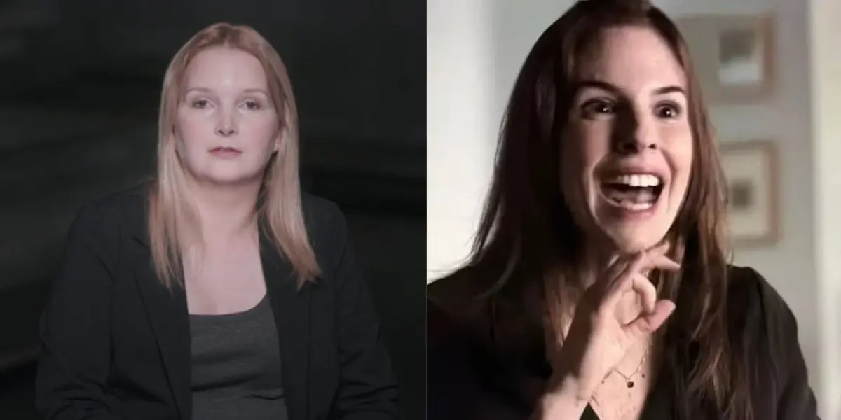 Suzane Von Richthofen e Elize Matsunaga. (Fotos: Netflix)