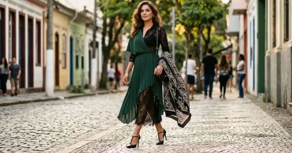T-Strap + Alfaiataria (Foto Reprodução/Lennita/Pinterest)
