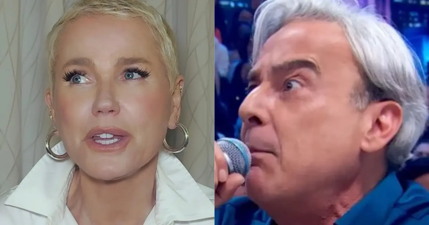 Xuxa e Alexandre Borges. (Foto: Reprodução / Instagram / Globo)